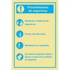 PROCEDIMENTOS DE SEGURANÇA
